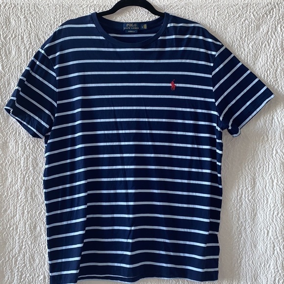 Polo Ralph Lauren Classic-Fit Stripe Short-Sleeve Tee - Picture 2 of 8